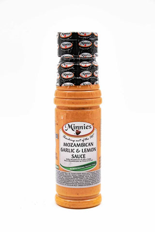 Minnies Mozambican Garlic & Lemon Sauce 250ml