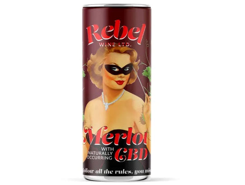 Rebel Merlot 200ml can
