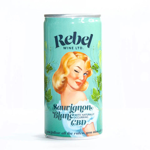 Rebel Wine Sauvignon Blanc 200ml Can
