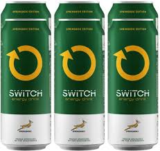 Switch springbok green energy drink 500ml