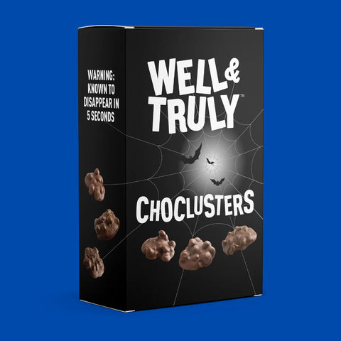 Well & Truly Choclusters 100g