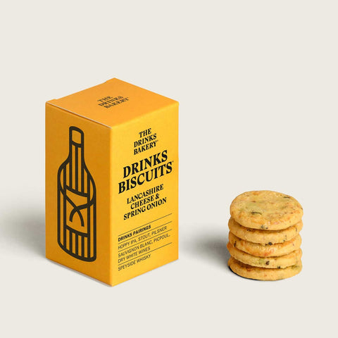 Drinks Biscuits - Lancashire Cheese & Spring Onion 110g