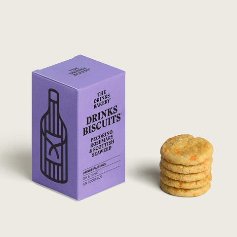 Drinks Biscuits - Pecorinos Rosemary & Seaweed 36g