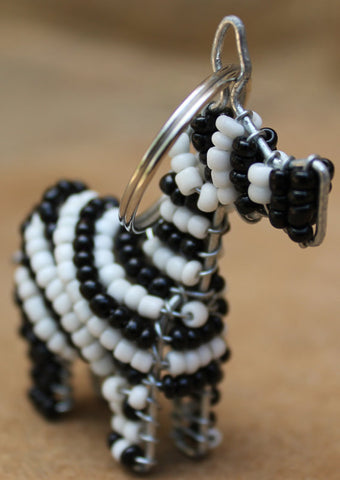 Beaded Animals Keyrings