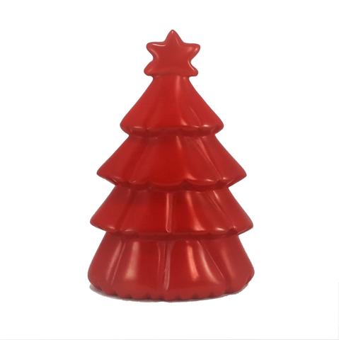 Soapstone Christmas Tree Red